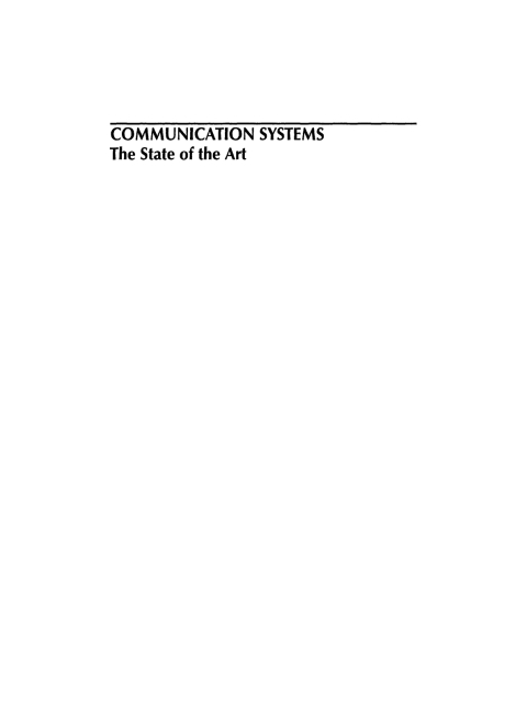 Communication Systems